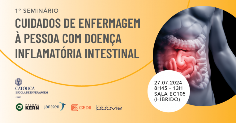 Universidade Católica debate Cuidados de Enfermagem à Pessoa com Doença Inflamatória Intestinal