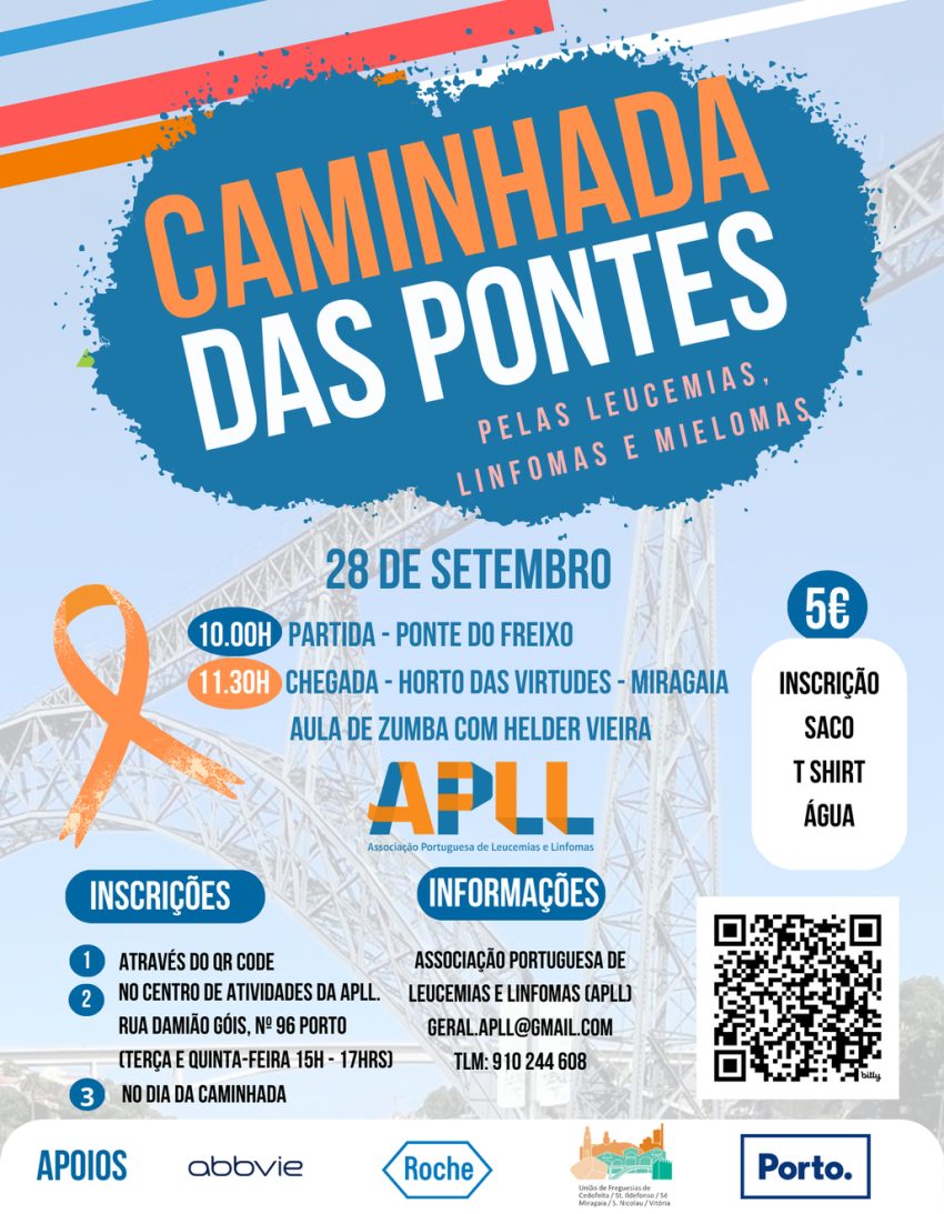 APLL promove caminhada solidária pelas pontes do Douro