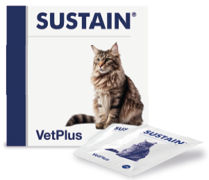 Vetplus lança SUSTAIN® para gatos