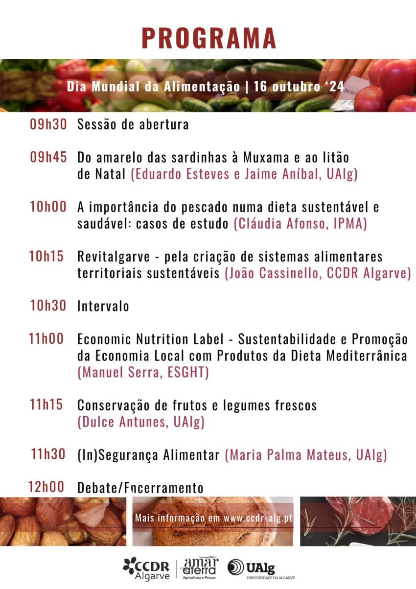 Algarve assinala Dia Mundial da Alimentação