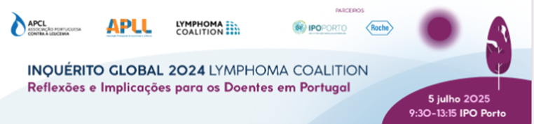 O Retrato dos Linfomas e LCC em Portugal: Apresentação dos resultados do primeiro inquérito global 
