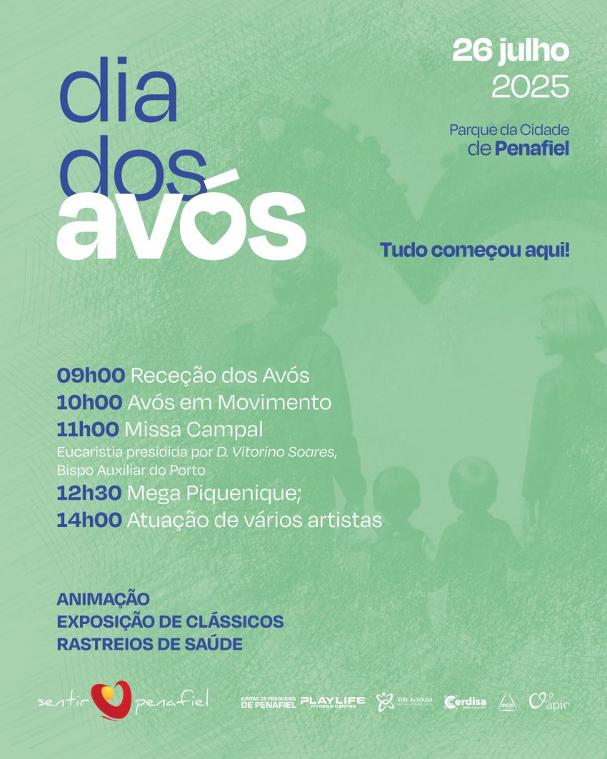 Milhares de avós esperados em Penafiel na terra onde nasceu o Dia dos Avós