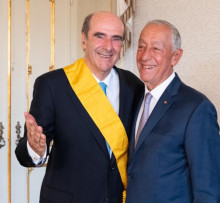 Professor Mário Andrea condecorado com a Grã-Cruz da Ordem da Instrução Pública