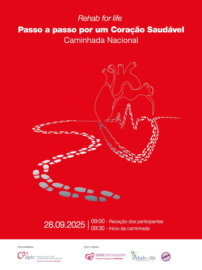 Mais de 500 sobreviventes de Enfarte Agudo do Miocárdio caminham pela saúde do coração Mais de 500 sobreviventes de Enfarte Agudo do Miocárdio caminham pela saúde do coração