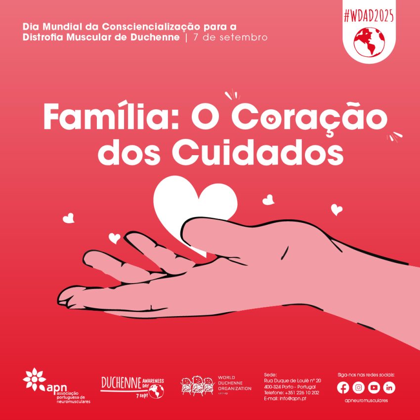 Iniciativa destaca desafios da Distrofia Muscular de Duchenne e um apoio imprescindível às famílias