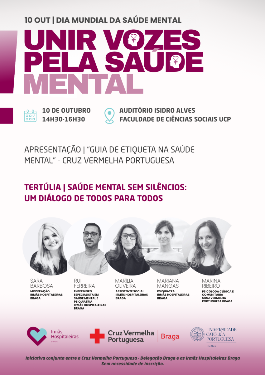 Ili Semana da Saúde Mental das Irmãs Hospitaleiras de Braga