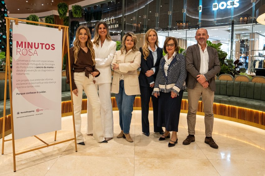“Minutos Rosa”: NorteShopping e IPO do Porto juntam-se para promoção da literacia sobre o cancro da mama