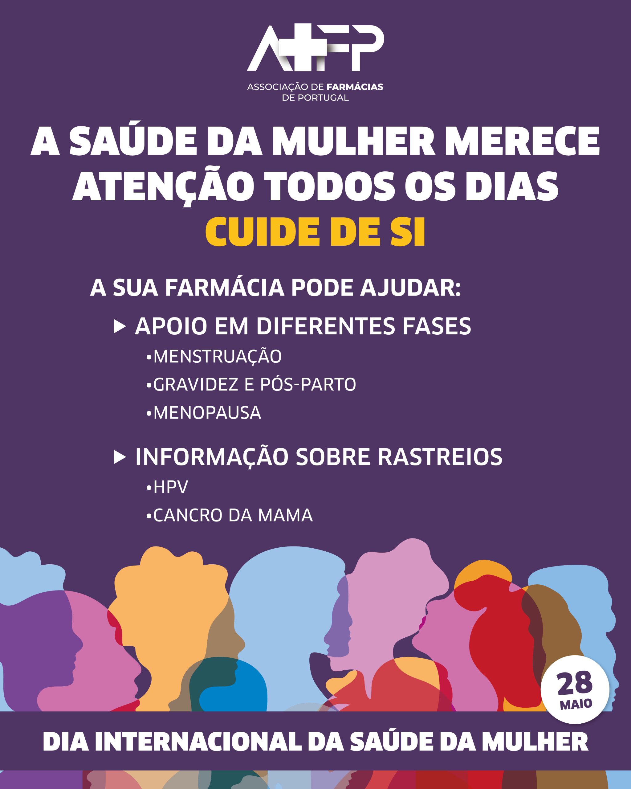 “Cuide de si”: AFP lança campanha de sensibilização para a saúde da mulher