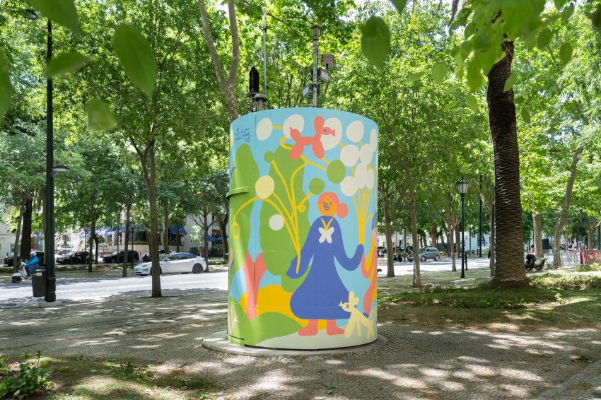 Mural de Arte Urbana na Avenida da Liberdade inaugurado para dar visibilidade à Doença Pulmonar Obstrutiva Crónica (DPOC)