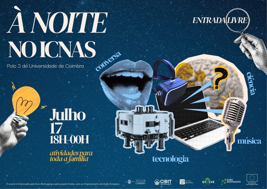 Instituto de Ciências Nucleares Aplicadas à Saúde abre portas à comunidade para uma noite à descoberta das ciências e da saúde