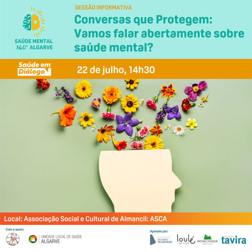 Saúde Mental 360º Algarve 2.0 promove sessão sobre Saúde Mental em Almancil