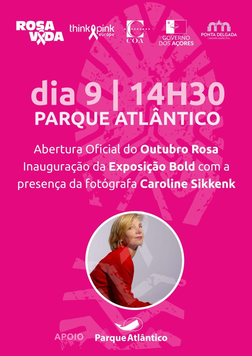 Outubro Rosa Açores 2026: Parque Atlântico recebe exposição “BOLD” de Caroline Sikkenk