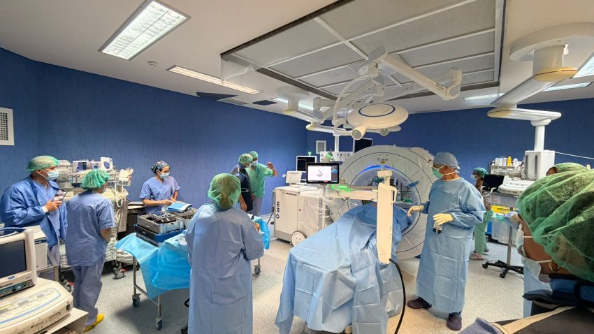 ULS do Nordeste realiza primeira cirurgia robótica à coluna