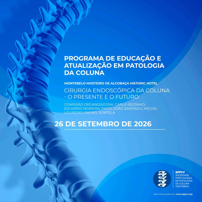 SPPCV promove sessão científica dedicada à evolução das técnicas endoscópicas no tratamento da patologia da coluna