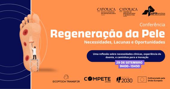 Especialistas debatem novas soluções para a regeneração da pele e tratamento de feridas na Escola Superior de Biotecnologia