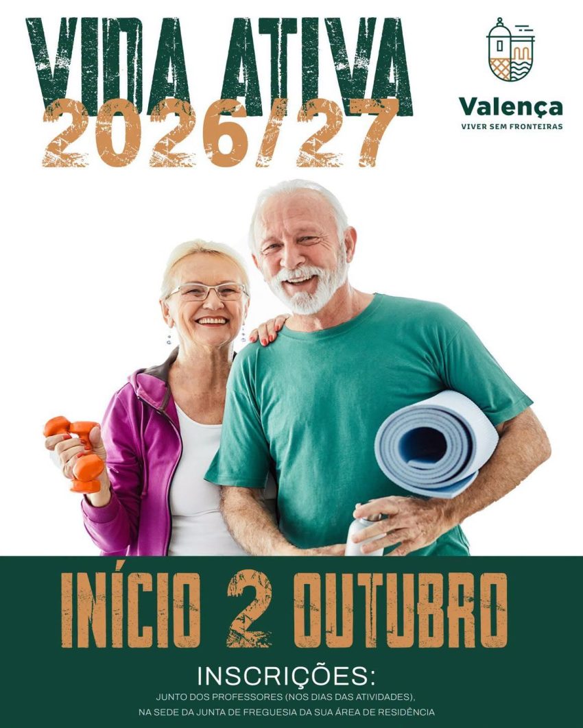 Valença Convida os Seniores a Mexerem-se Pela Saúde