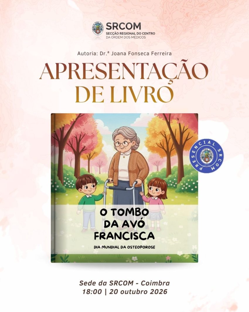 Livro infantil “O Tombo da Avó Francisca” apresentado no Dia Mundial da Osteoporose